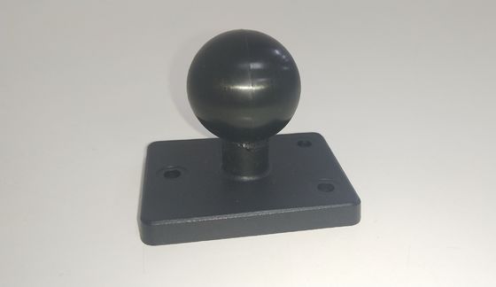 Sandblasting порошок взрывая части щариковой головки заливки формы CNC меля покрывая алюминиевые