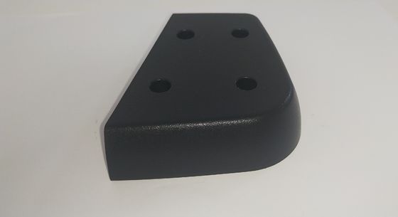 Анодированные черным смазочным минеральным маслом части CNC частей заливки формы Al6061 Al6063 подвергая механической обработке