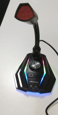 USB ноутбука компьютера настольный связал проволокой микрофон в реальном маштабе времени болтовни голоса изменителя голоса игры микрофона