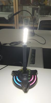 Регулировка настольной лампы микрофона 2 Esports караоке настольной встречи USB полная