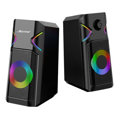 Сабвуферы небольшого аудио супер тома ноутбука USB диктора компьютера игры RGB настольные