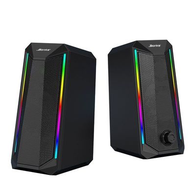 Сабвуферы небольшого аудио супер тома ноутбука USB диктора компьютера игры RGB настольные