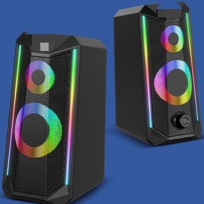 Сабвуферы небольшого аудио супер тома ноутбука USB диктора компьютера игры RGB настольные