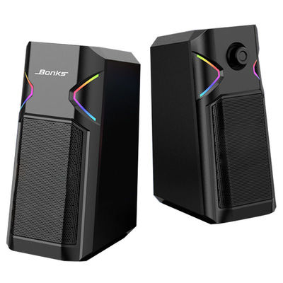 Сабвуферы небольшого аудио супер тома ноутбука USB диктора компьютера игры RGB настольные