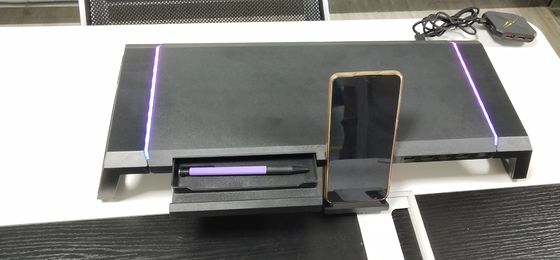 SECC Металлический монитор с USB3.0 хабом / беспроводной зарядкой